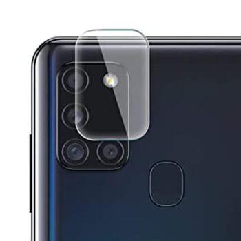 Ochranné sklo na čočku fotoaparátu a kamery pre Samsung Galaxy A21s