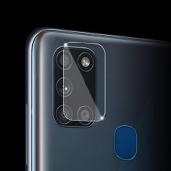 Picasee ochranné sklo na čočku fotoaparátu a kamery pre Samsung Galaxy A21s