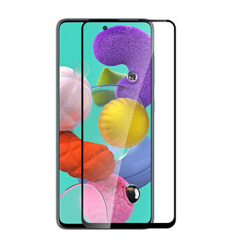 3x Picasee 3D ochranné tvrdené sklo s rámčekom pre Samsung Galaxy M51 M515F - čierné - 2+1 zdarma
