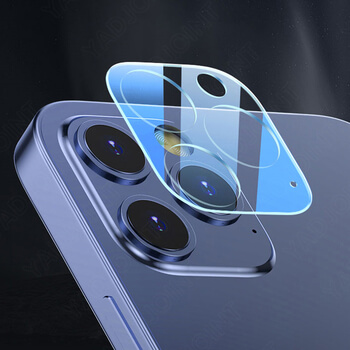 3x Picasee ochranné sklo na čočku fotoaparátu a kamery pre Apple iPhone 12 Pro Max 2+1 zdarma
