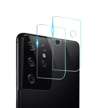 Picasee ochranné sklo na čočku fotoaparátu a kamery pre Samsung Galaxy S21 Ultra 5G G998B