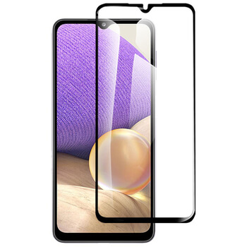 Picasee 3D ochranné tvrdené sklo s rámčekom pre Samsung Galaxy A32 5G A326B - čierné