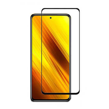 3x Picasee 3D ochranné tvrdené sklo s rámčekom pre Xiaomi Poco X3 Pro - čierné - 2+1 zdarma