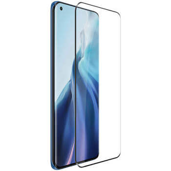 Picasee 3D zahnuté ochranné sklo pre Xiaomi Mi 11 Ultra - čierne