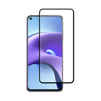 Picasee 3D ochranné tvrdené sklo s rámčekom pre Xiaomi Redmi Note 9T - čierné