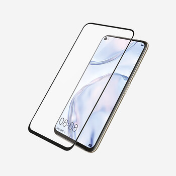 3x Picasee 3D ochranné tvrdené sklo s rámčekom pre Huawei P50 - čierné - 2+1 zdarma