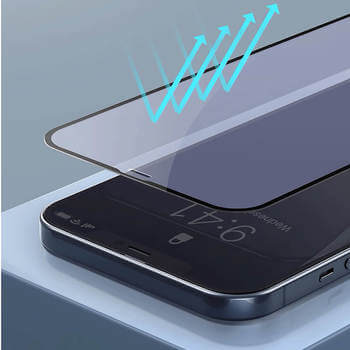 Picasee 3D ochranné tvrdené sklo s rámčekom pre Apple iPhone 13 Pro Max - čierné