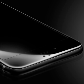 Picasee 3D ochranné tvrdené sklo s rámčekom pre Apple iPhone 6 Plus/6S Plus - čierné