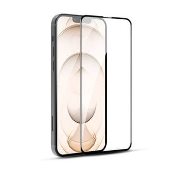 3x Picasee 3D ochranné tvrdené sklo s rámčekom pre Apple iPhone 13 Pro Max - čierné - 2+1 zdarma