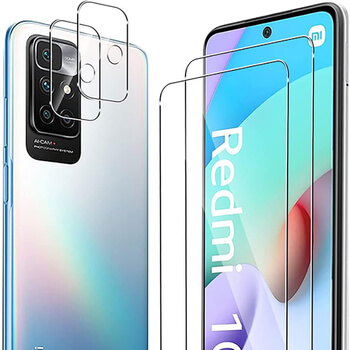 3x Picasee ochranné sklo na čočku fotoaparátu a kamery pre Xiaomi Redmi 10 2+1 zdarma