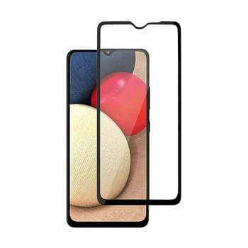 3x 3D ochranné tvrdené sklo s rámčekom pre Samsung Galaxy A03s A037G - čierné - 2+1 zdarma