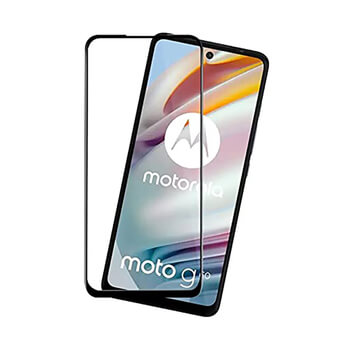 Picasee 3D ochranné tvrdené sklo s rámčekom pre Motorola Moto G60 - čierné