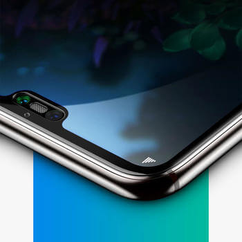 3x Picasee 3D ochranné tvrdené sklo s rámčekom pre Honor X8 4G - čierné - 2+1 zdarma
