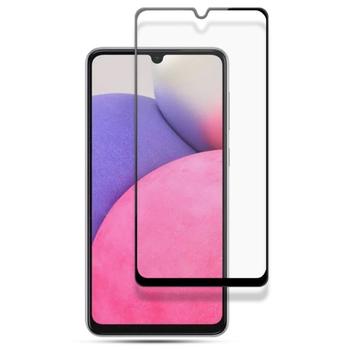 Picasee 3D ochranné tvrdené sklo s rámčekom pre Samsung Galaxy A33 5G A336 - čierné