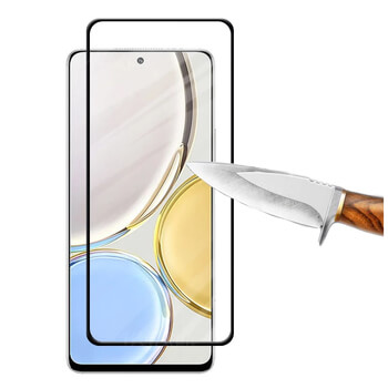 3x Picasee 3D ochranné tvrdené sklo s rámčekom pre Honor Magic4 Lite 5G - čierné - 2+1 zdarma