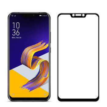 3x Picasee 3D ochranné tvrdené sklo s rámčekom pre Asus Zenfone 8 ZS590KS - čierné - 2+1 zdarma
