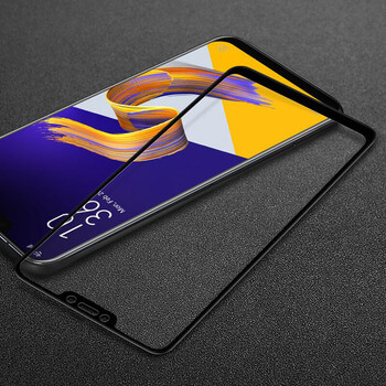 3x Picasee 3D ochranné tvrdené sklo s rámčekom pre Asus Zenfone 8 ZS590KS - čierné - 2+1 zdarma
