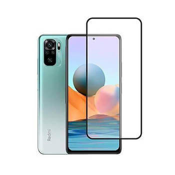 Picasee 3D ochranné tvrdené sklo s rámčekom pre Xiaomi Redmi 10 (2022) - čierné