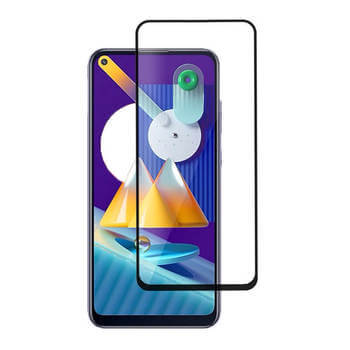 Picasee 3D ochranné tvrdené sklo s rámčekom pre Samsung Galaxy M13 M135F - čierné