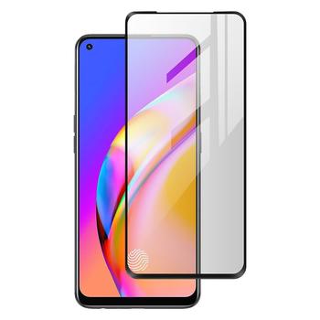 3x Picasee 3D ochranné tvrdené sklo s rámčekom pre OPPO A94 5G - čierné - 2+1 zdarma