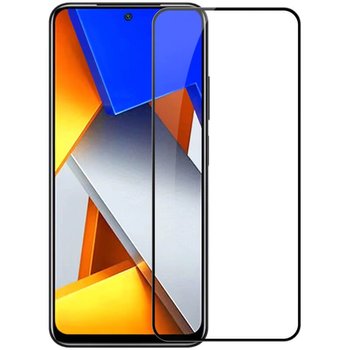 3x Picasee 3D ochranné tvrdené sklo s rámčekom pre Xiaomi Poco M4 Pro - čierné - 2+1 zdarma