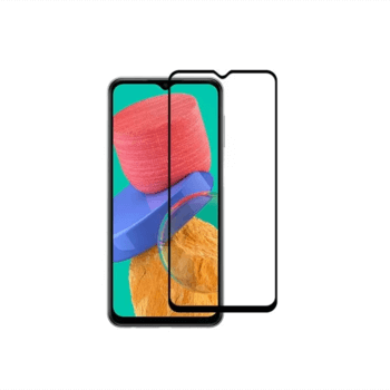 Picasee 3D ochranné tvrdené sklo s rámčekom pre Samsung Galaxy M23 5G - čierné