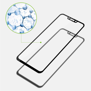 3x Picasee 3D ochranné tvrdené sklo s rámčekom pre Huawei Nova 3 - čierné - 2+1 zdarma