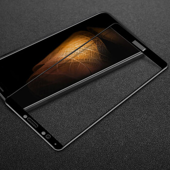 Picasee 3D ochranné tvrdené sklo s rámčekom pre Huawei Y7 Prime (2018) - čierné