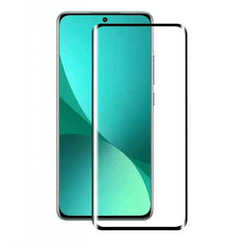 Picasee 3D ochranné tvrdené sklo s rámčekom pre Xiaomi Redmi Note 12 5G - čierné