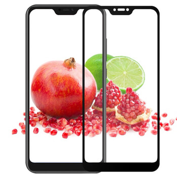 Picasee 3D ochranné tvrdené sklo s rámčekom pre Xiaomi Mi 8 Lite - čierné