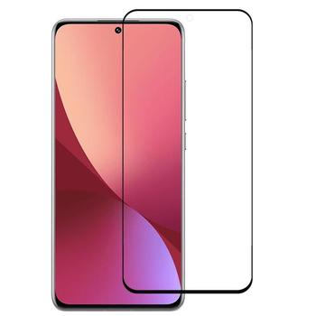 3D ochranné tvrdené sklo s rámčekom pre Xiaomi Redmi Note 12S - čierné