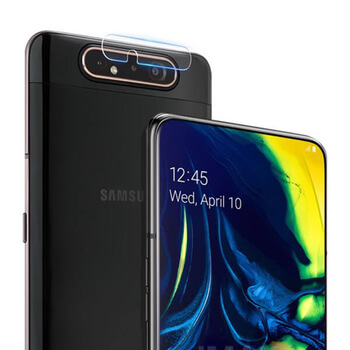 3x ochranné sklo na čočku fotoaparátu a kamery pre Samsung Galaxy A80 A805F 2+1 zdarma