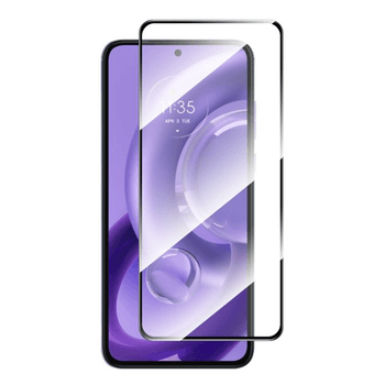 3D ochranné tvrdené sklo s rámčekom pre Motorola Edge 40 Neo - čierné