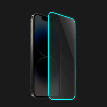 Ochranné tvrdené sklo s rámčekom pre Honor 8X - Modrá