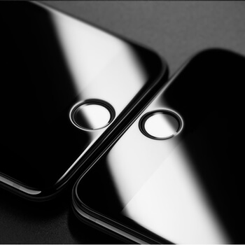 3x Picasee 3D ochranné tvrdené sklo s rámčekom pre Apple iPhone 6/6S - čierné - 2+1 zdarma