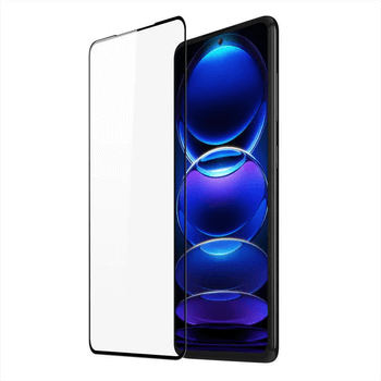 3D ochranné tvrdené sklo s rámčekom pre Xiaomi Redmi Note 13 5G - čierné