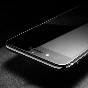 3x Picasee 3D ochranné tvrdené sklo s rámčekom pre Apple iPhone 6/6S - čierné - 2+1 zdarma