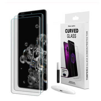 3x 3D UV zahnuté ochranné sklo pre Huawei P30 Pro - 2+1 zdarma