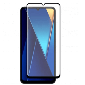 Picasee 3D ochranné tvrdené sklo s rámčekom pre Xiaomi Poco X6 Pro - čierné