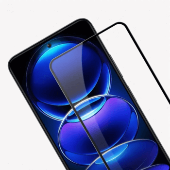 3x Picasee 3D ochranné tvrdené sklo s rámčekom pre Xiaomi Poco X6 Pro - čierné - 2+1 zdarma