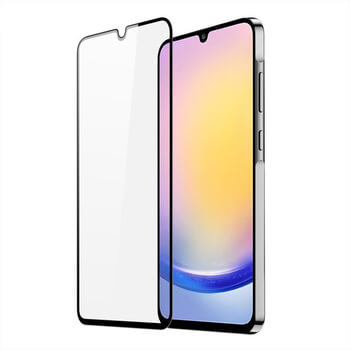 3D ochranné tvrdené sklo s rámčekom pre Samsung Galaxy A25 A256B 5G - čierné