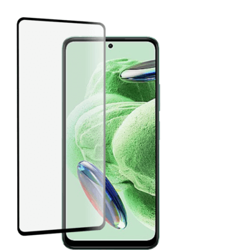 3D ochranné tvrdené sklo s rámčekom pre Xiaomi Redmi Note 12 Pro 4G - čierné