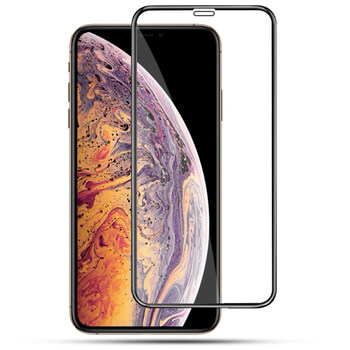 Picasee 3D ochranné tvrdené sklo s rámčekom pre Apple iPhone X/XS - čierné