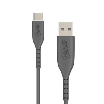 Picasee USB Kabel USB C - USB 2.0 - Čierna