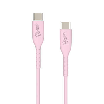 Picasee USB Kabel USB C - USB C - Ružová