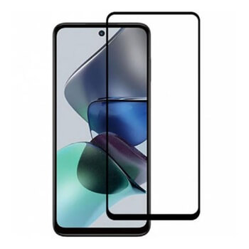 3D ochranné tvrdené sklo s rámčekom pre Motorola Moto G14 - čierné