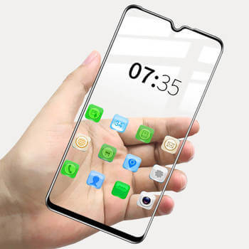 Picasee 3D ochranné tvrdené sklo s rámčekom pre Xiaomi Redmi A3 - čierné