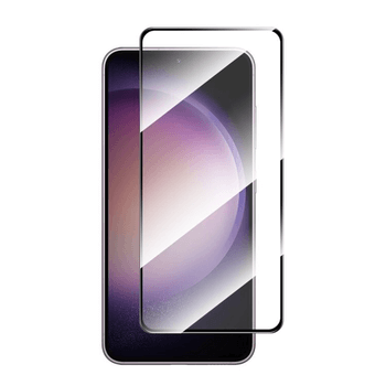 Picasee 3D ochranné tvrdené sklo s rámčekom pre Samsung Galaxy S24+ S926B 5G - čierné