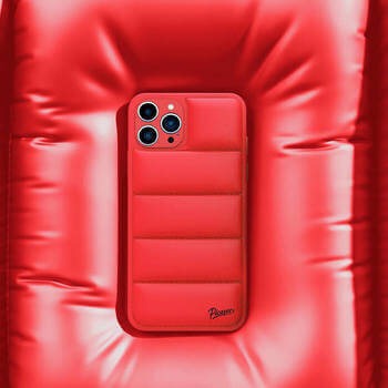 Obal pre Apple iPhone 16 Pro Max - Separ Puffer - Červená