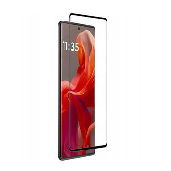 3D ochranné tvrdené sklo s rámčekom pre Motorola Moto G85 - čierné